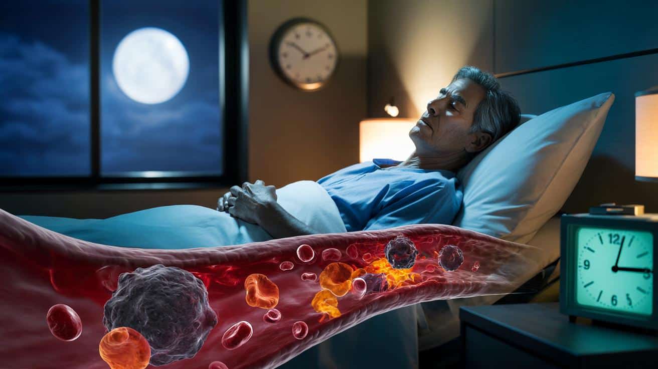 Rak atakuje nocą? Naukowcy ujawniają zaskakujący rytm przerzutów