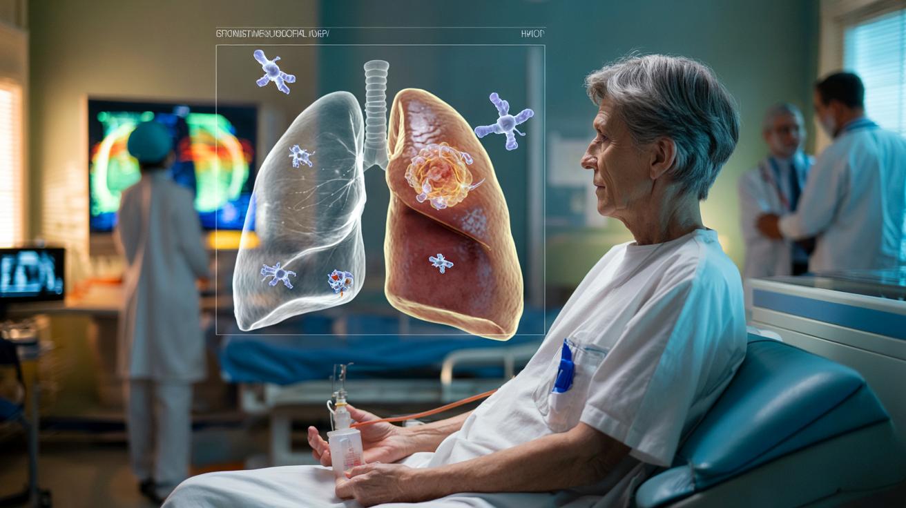 Rak płuca: nowe leczenie przed operacją realnie wydłuża życie