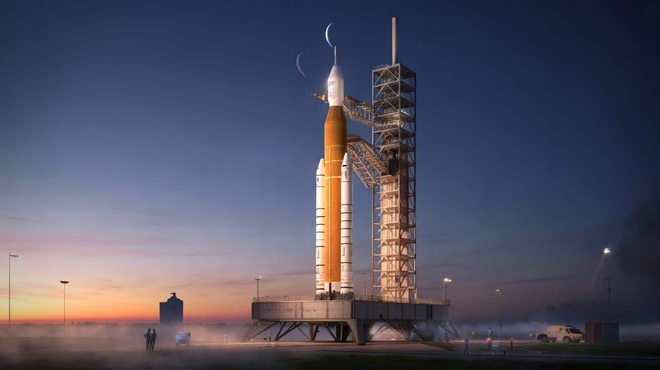 Rakieta Artemis II dotarła na wyrzutnię. NASA szykuje lot wokół Księżyca