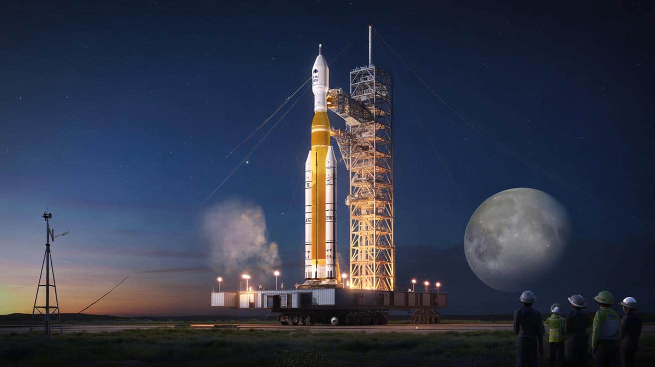 Rakieta Artemis II już na stanowisku. NASA szykuje lot ludzi w stronę Księżyca