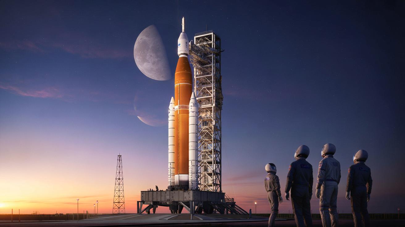 Rakieta Artemis II już na stanowisku. NASA szykuje lot ludzi wokół Księżyca