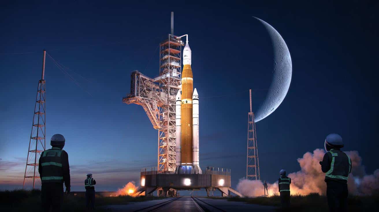 Rakieta Artemis II już na wyrzutni. NASA szykuje lot ludzi w stronę Księżyca