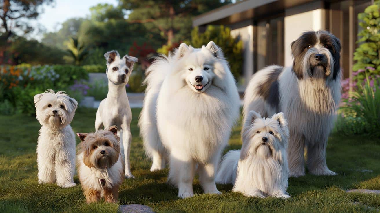 7 ras białych psów, które zachwycają od pierwszego spojrzenia