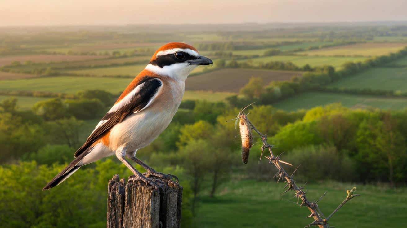 Rdzawogłowa dzierzba wraca do Europy. Co mówi nam ten ptak?