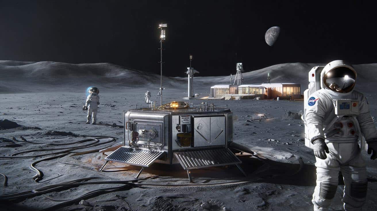 Reaktor jądrowy na Księżycu do 2030 roku? USA idą na całość