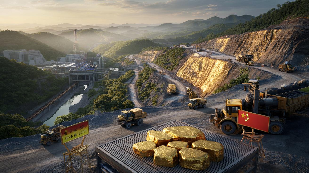 Rekordowe złoże złota w Chinach warte ponad 168 miliardów dolarów
