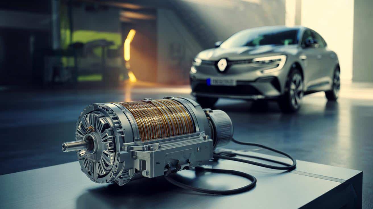 Renault prezentuje silnik elektryczny o sprawności 98,2 procent i zapowiada przełom w hybrydach