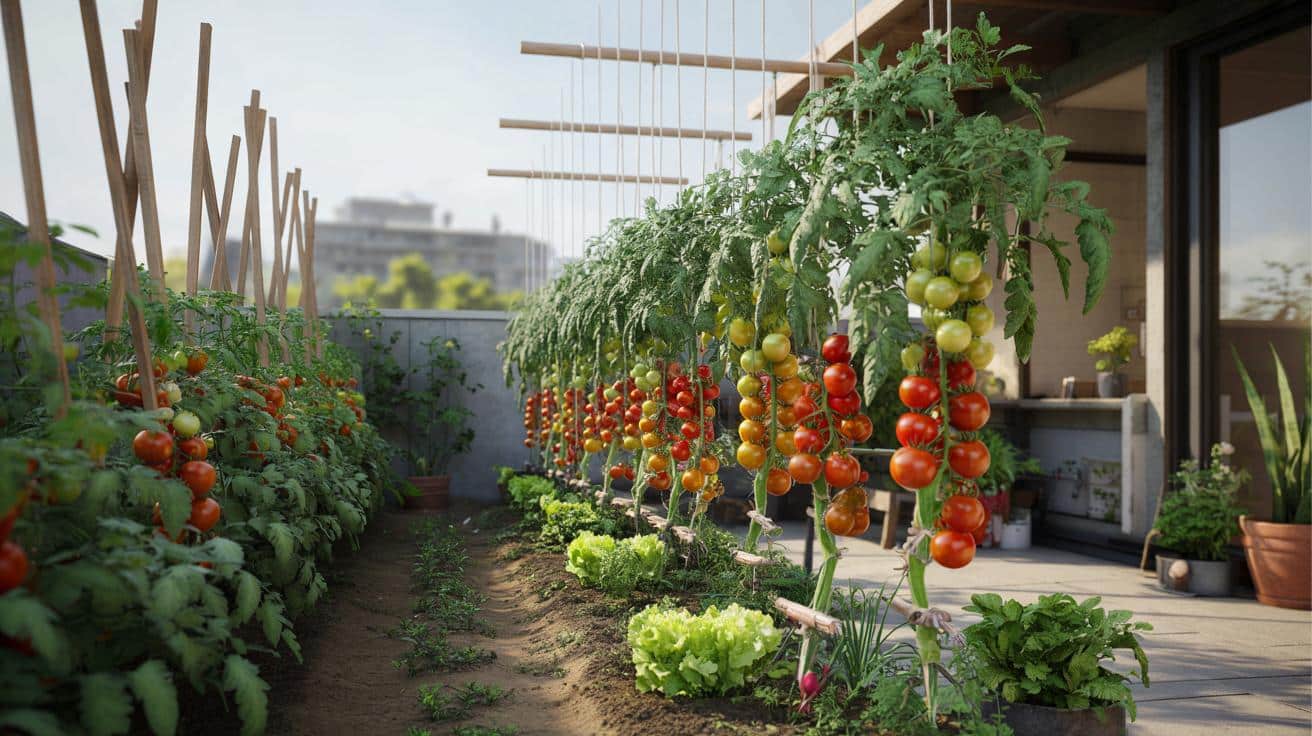 Rewolucja w uprawie pomidorów: koniec palików, wchodzi system na sznurkach