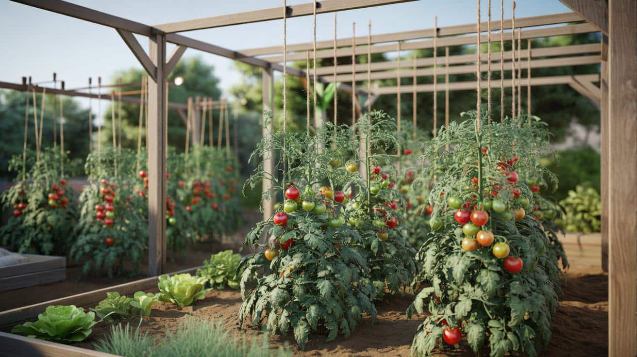 Rewolucja w uprawie pomidorów: koniec tyczek, wchodzi uprawa „na sznurku”