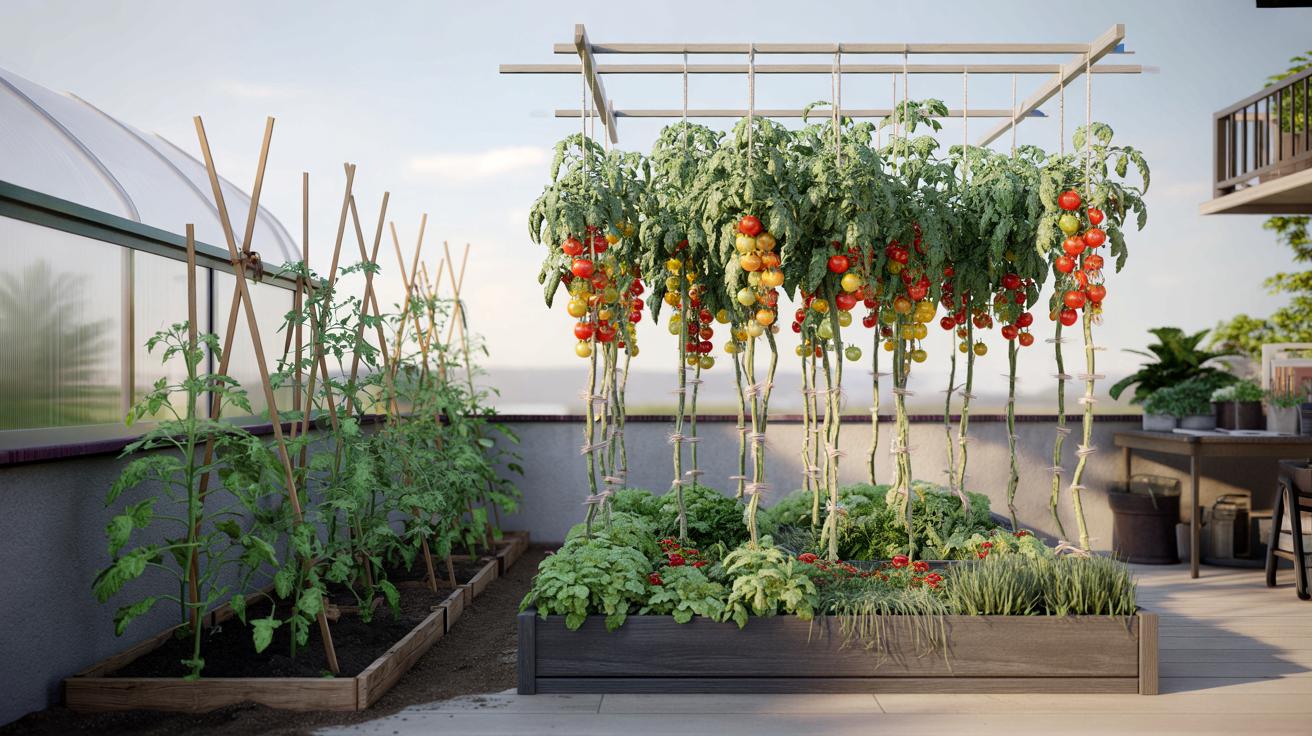 Rewolucja w uprawie pomidorów: koniec z palikami, wchodzą sznury i poziome ruszty