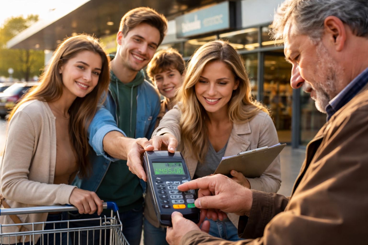 Rodzinna szajka wyłudzała tysiące w marketach. Wystarczył jeden „datek” kartą
