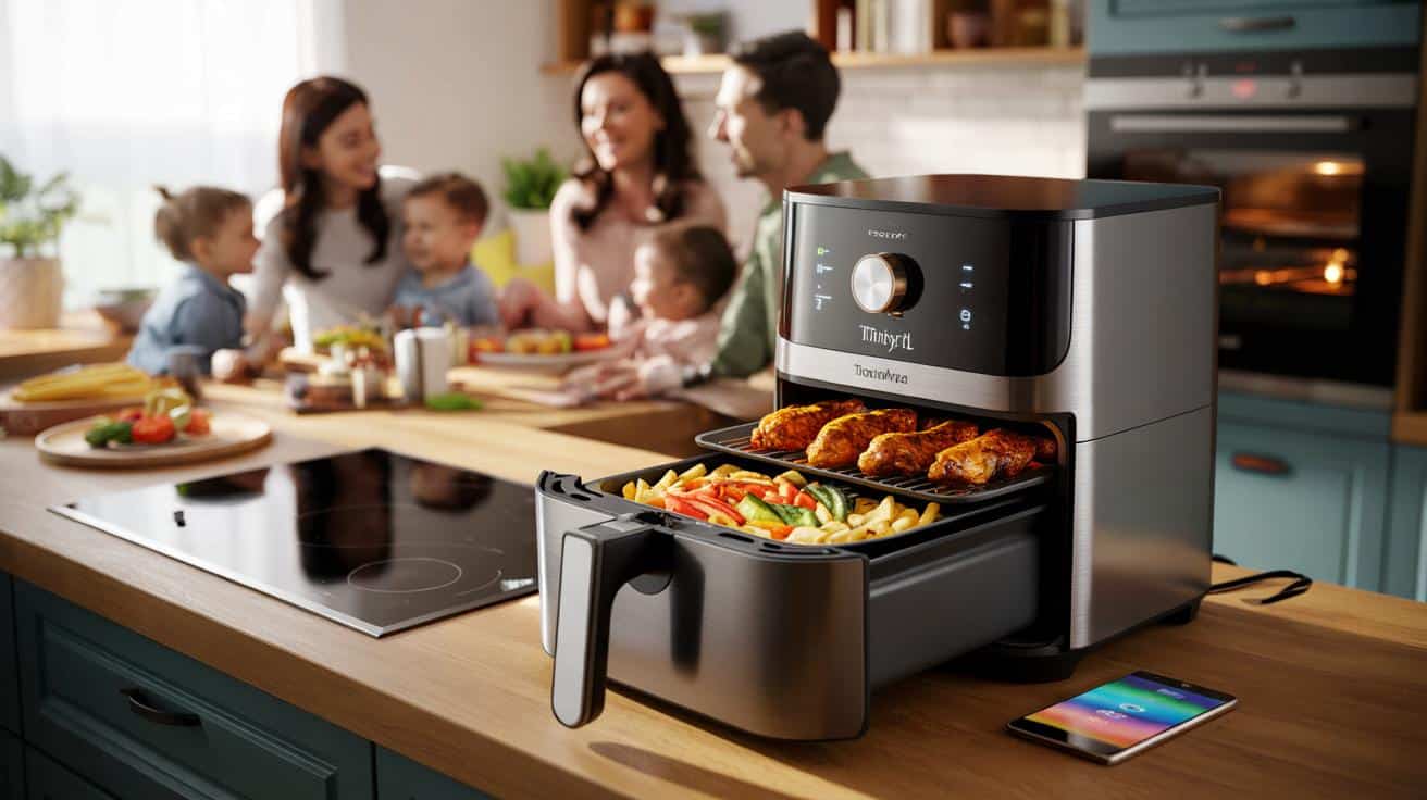 Rodzinny airfryer Cosori 10L taniej o 27%. Czy warto?