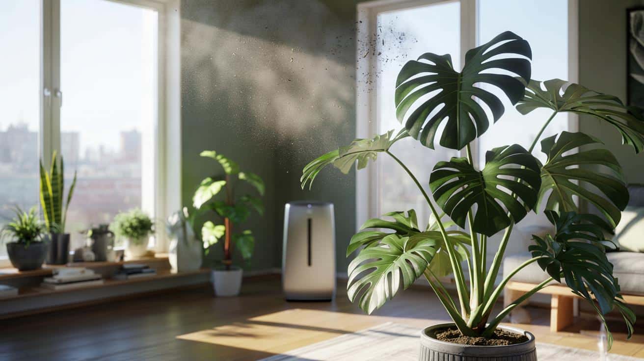 Roślina monstera a czyste powietrze w domu: ile naprawdę daje?