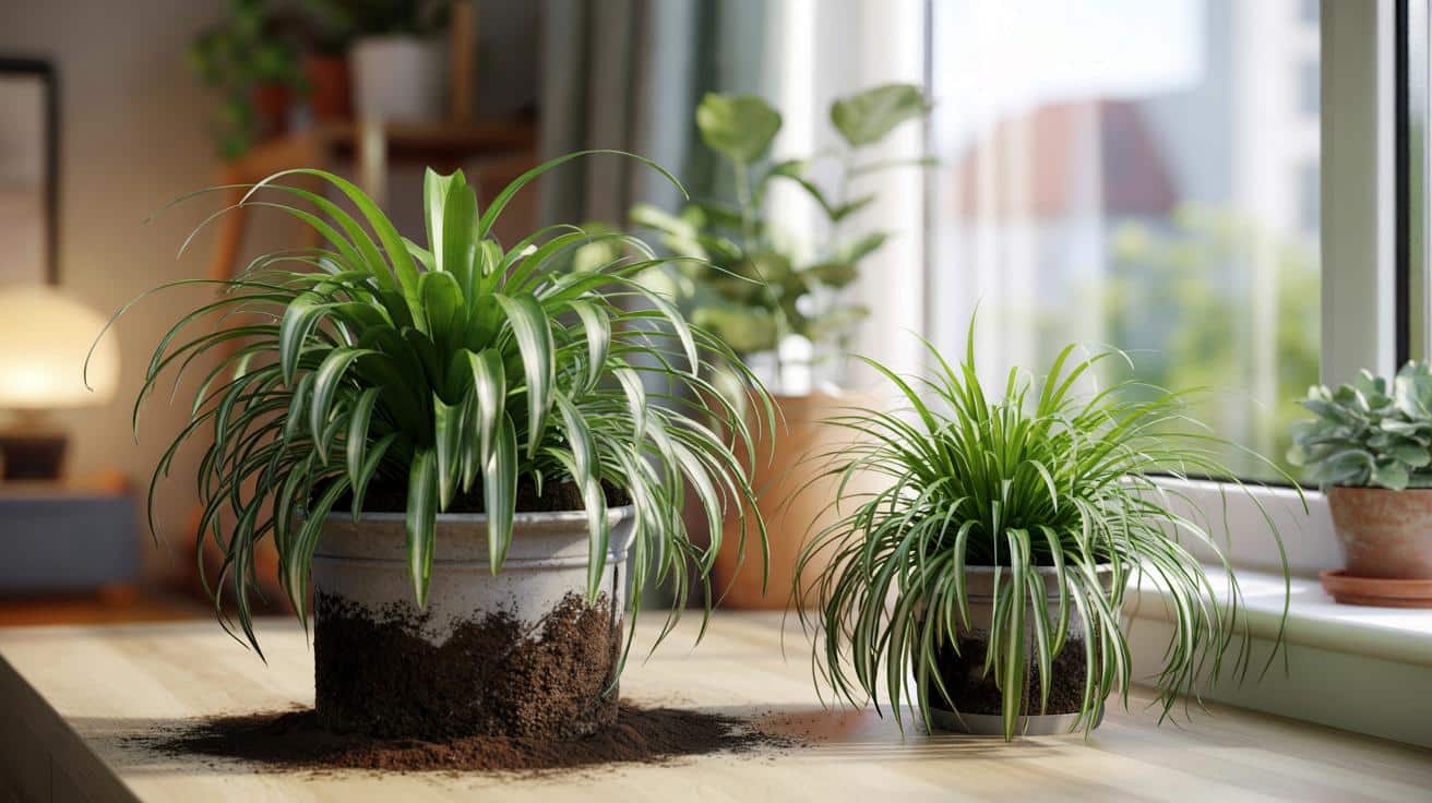 Roślina pająk nie robi nowych sadzonek? Te dwa błędy ją blokują