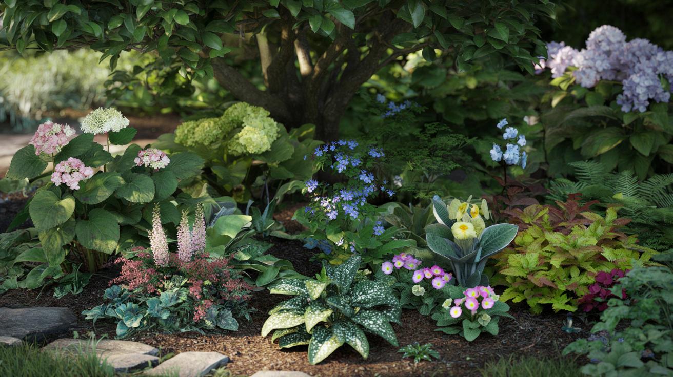 Rośliny do ogrodu cienistego, które kwitną a nie tylko mają liście