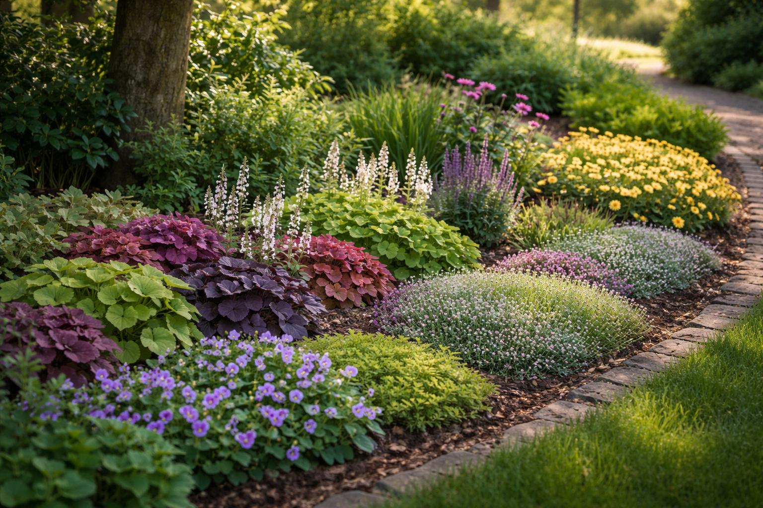 Rośliny okrywowe, które nie zaduszą bylin: najlepsze gatunki na wiosnę