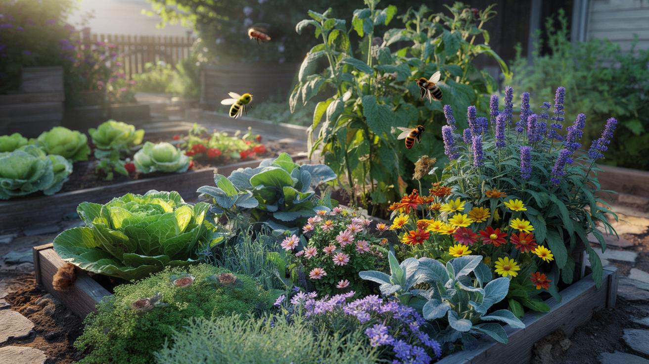 Rośliny przyjazne pszczołom, które jednocześnie odstraszają szkodniki