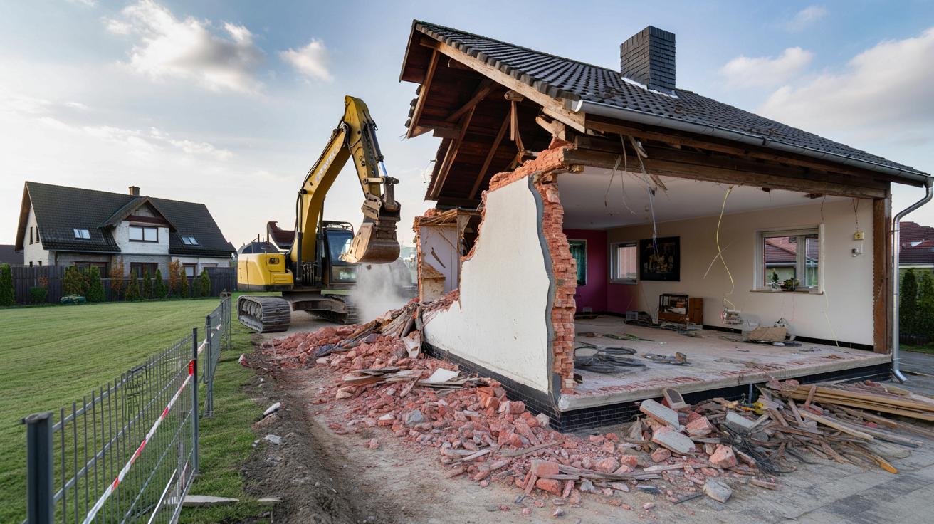 Rozbudowali dom o 25 cm za daleko. Sąd kazał wszystko zburzyć