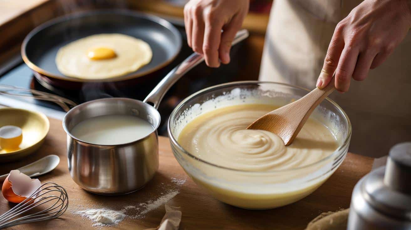 Rozgrzej mleko do naleśników: prosty trik na idealne ciasto w kilka minut