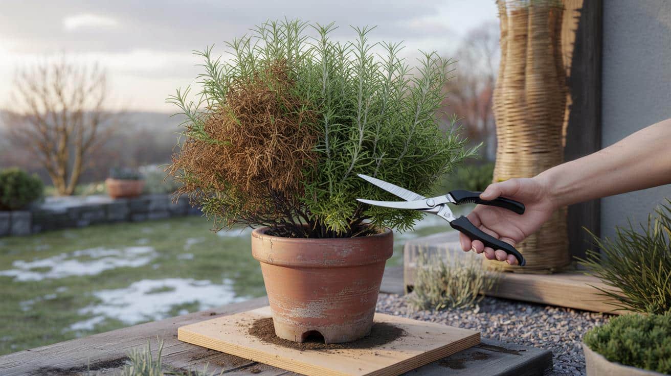 Rozmaryn brązowieje po zimie? Ten marcowy trik ratuje krzak