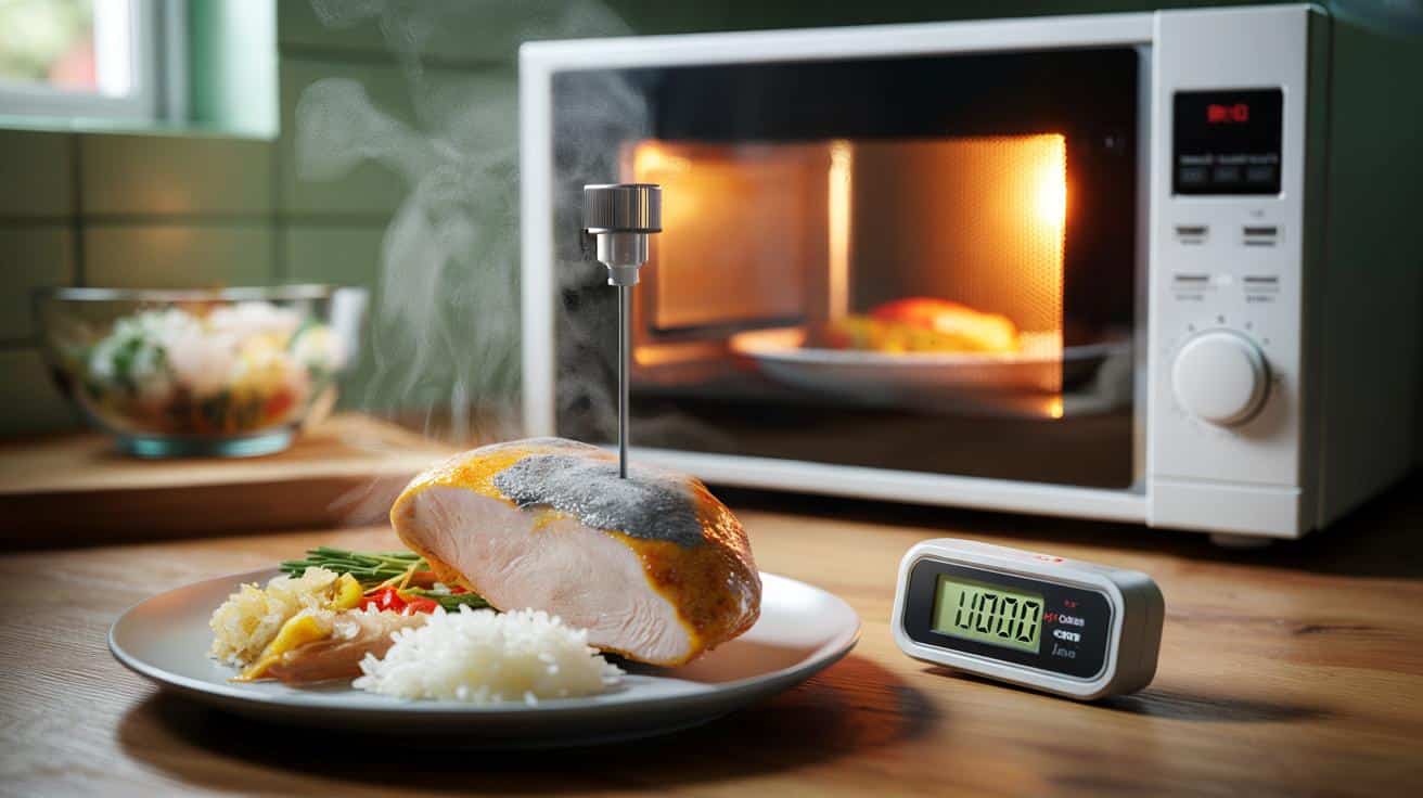 Rozmrażanie w mikrofalówce: błąd z kuchni, który psuje jedzenie i zdrowie