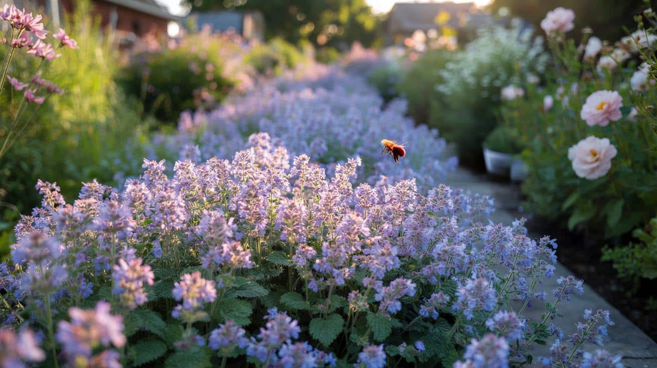 Różowo niebieska chmura kwiatów aż do końca lata. Ta niezwykła bylina radzi sobie sama