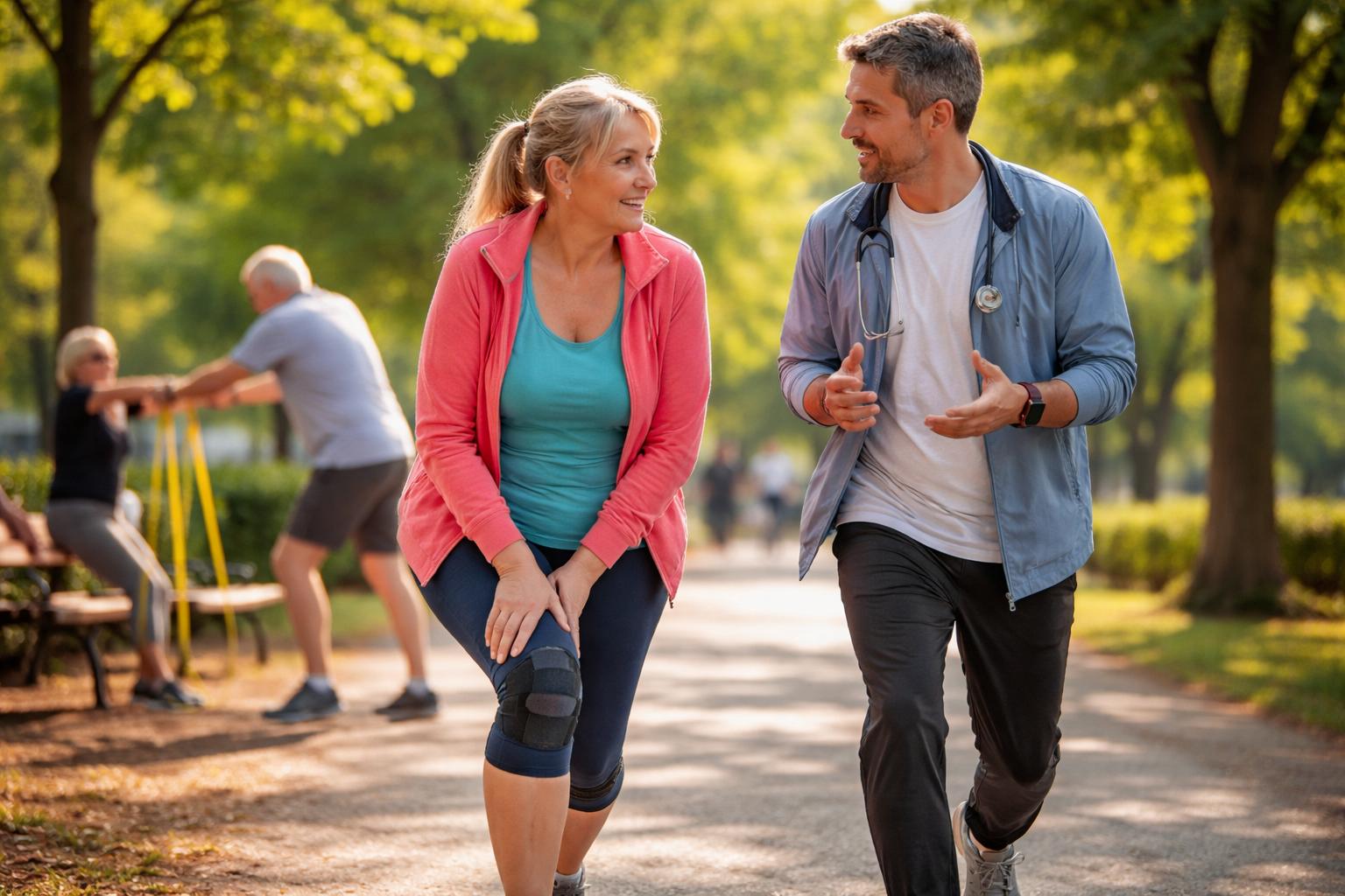 Ruszaj się mimo bólu stawów: lekarz sportowy obala mit o nieuchronnej chorobie