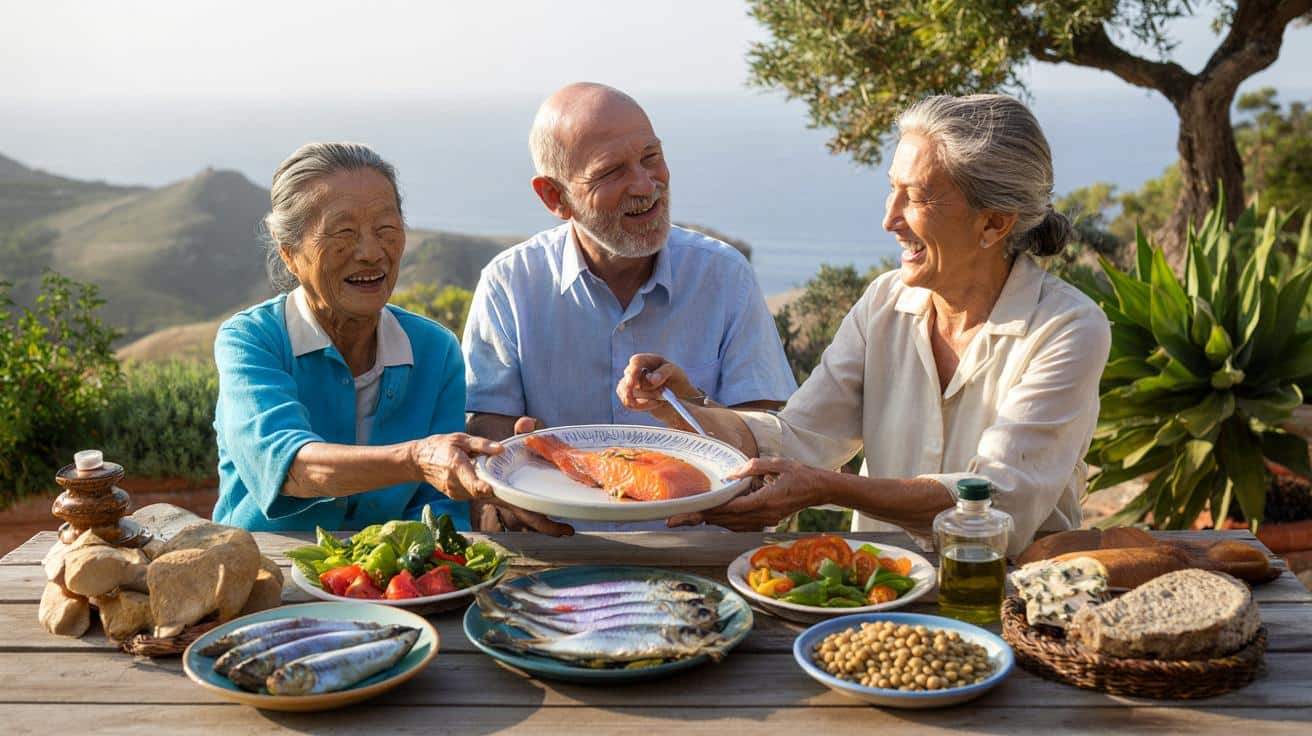 Ryby a długowieczność: ile sardynek i łososia jedzą stulatkowie?