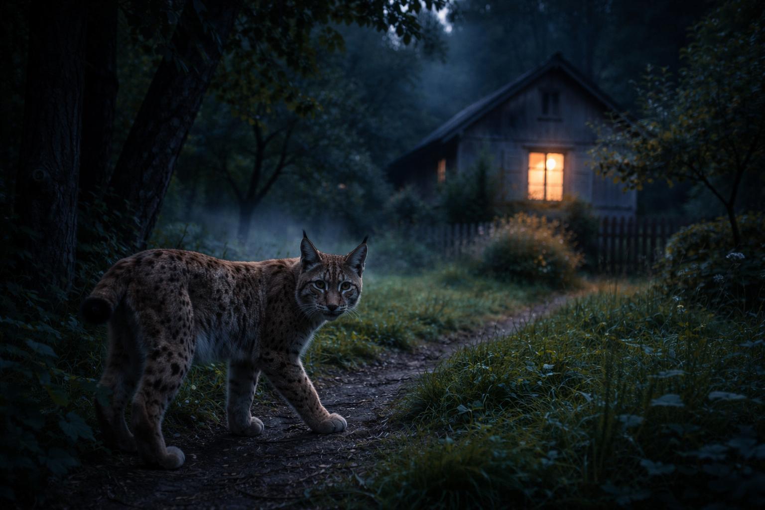 Ryś w ogrodzie? Jak naprawdę żyje ten tajemniczy kot