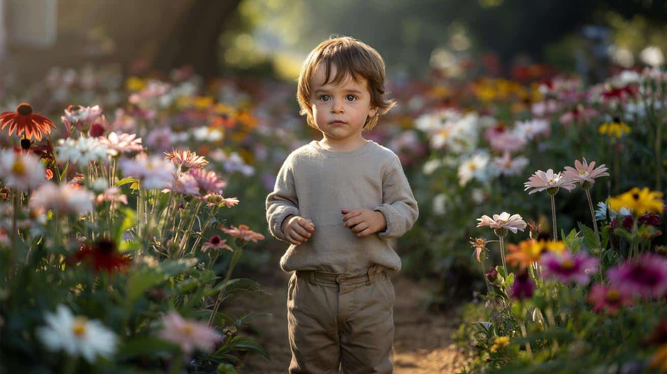 Rzadkie imię dla chłopca inspirowane kwiatami. Brzmi miękko, ma mocny charakter