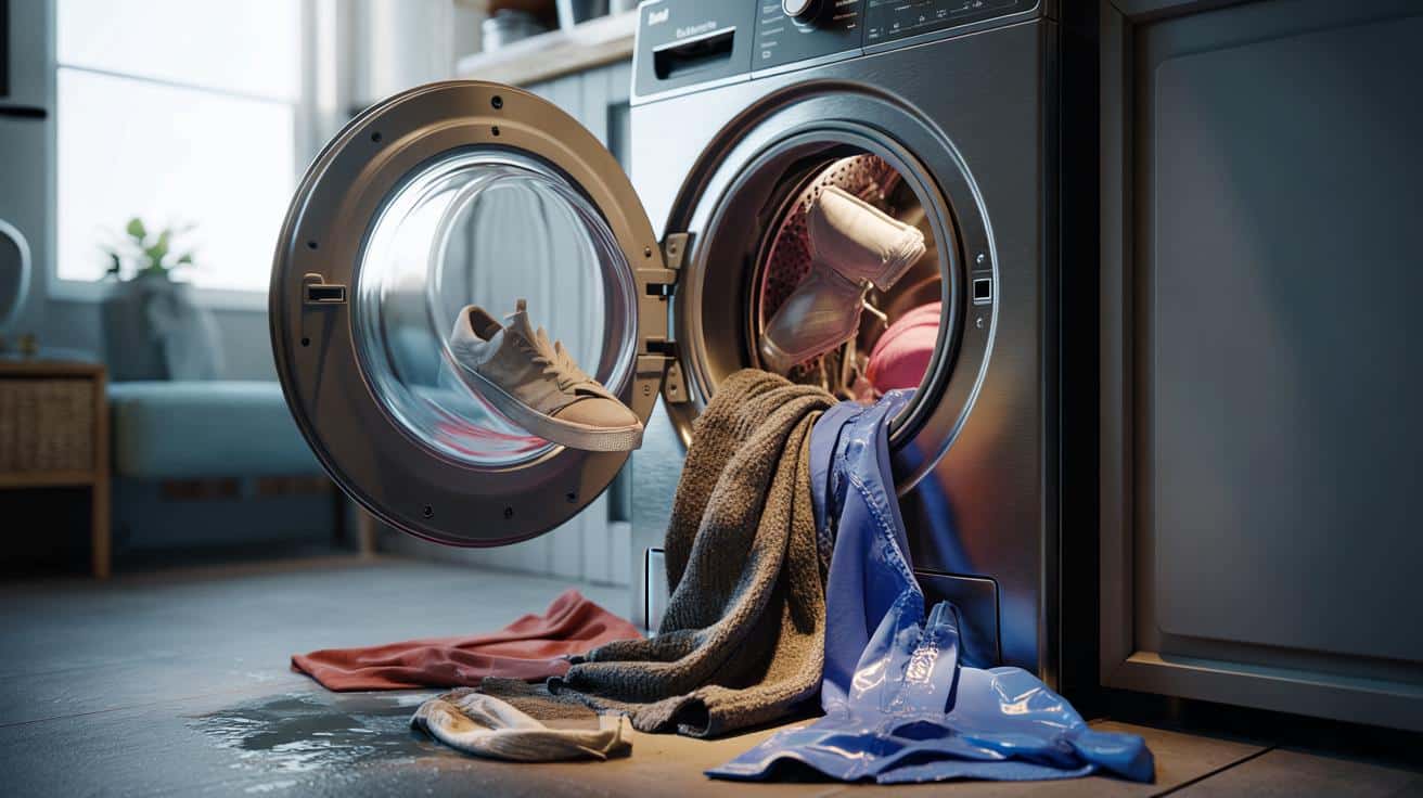 4 rzeczy, których nie powinno się prać w pralce bębnowej. Niszczą sprzęt i ubrania