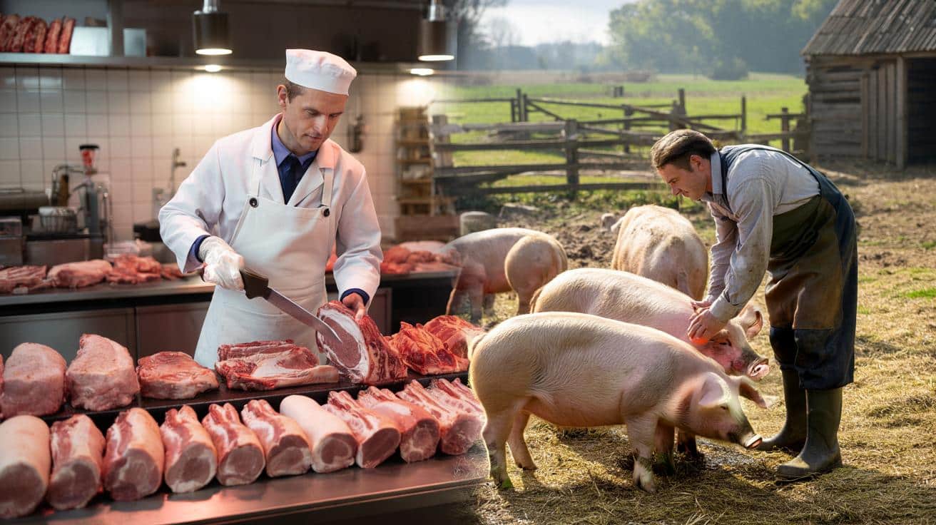 Rzeźnik mówi „wieprzowina”, rolnik „świnia”. Różnica zaskakuje wiele osób