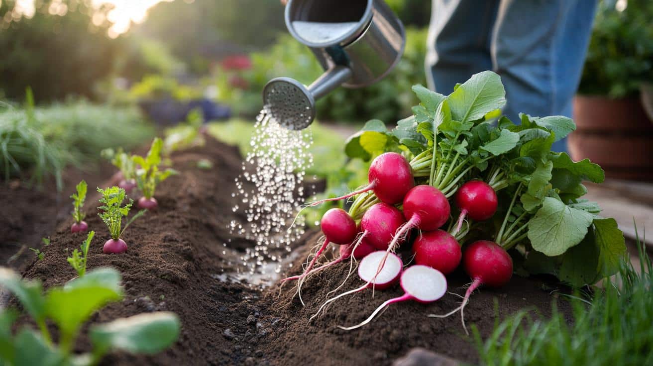 Rzodkiewki jak z obrazka: prosty trik na chrupiące bulwy
