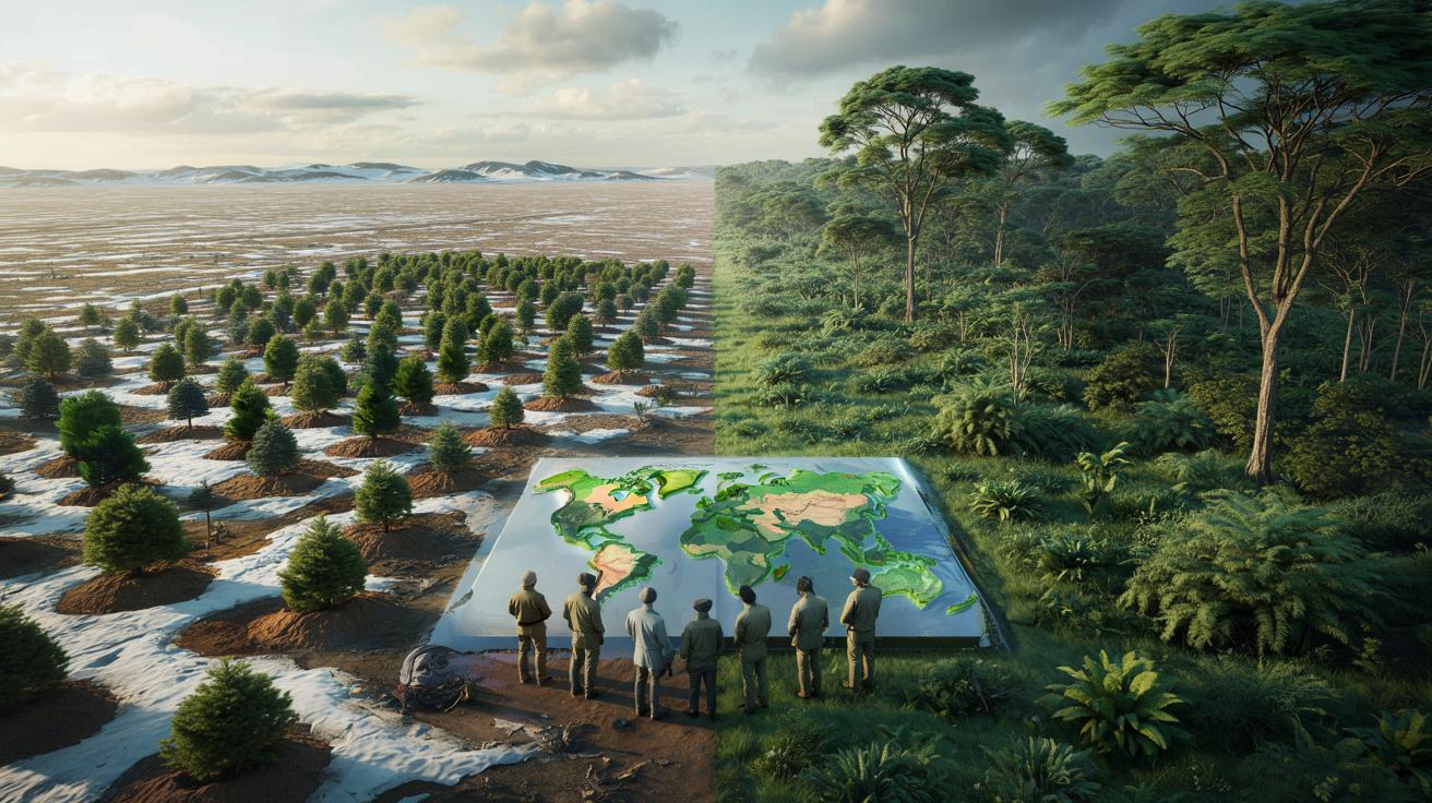 Sadź drzewa z głową, nie na ilość: nowe spojrzenie na zalesianie planety