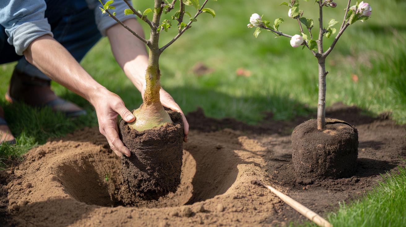 Sadzenie drzew owocowych: jeden błąd, który blokuje kwitnienie na lata