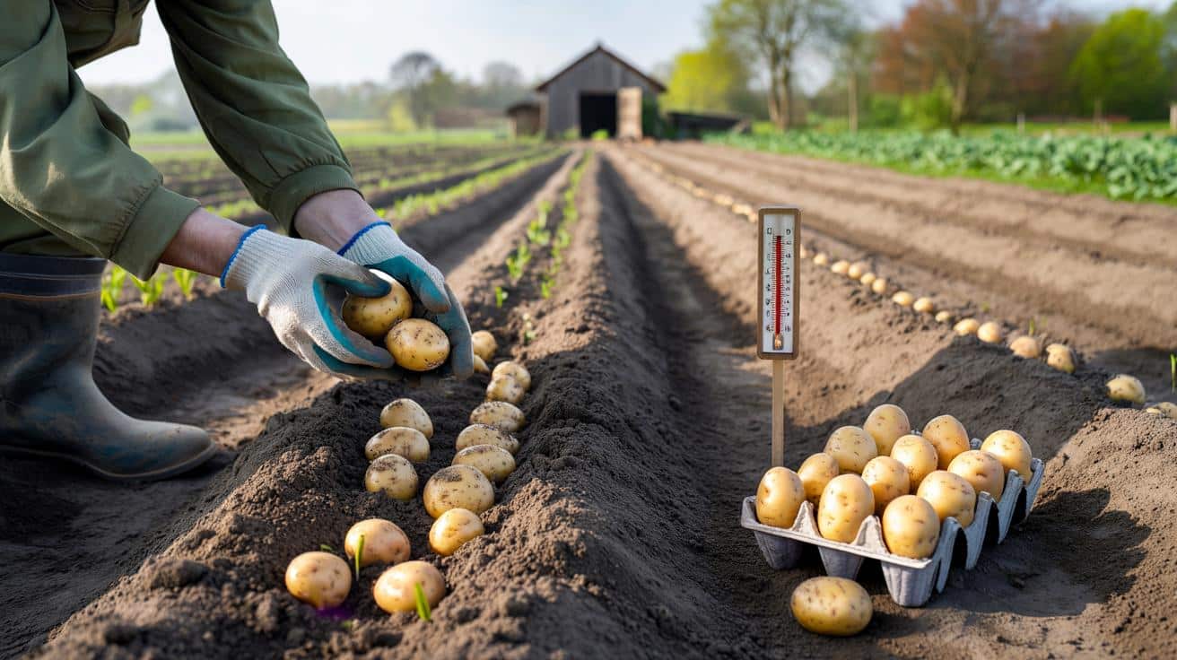 Sadzenie ziemniaków krok po kroku: idealny termin i sposób na pełną piwnicę