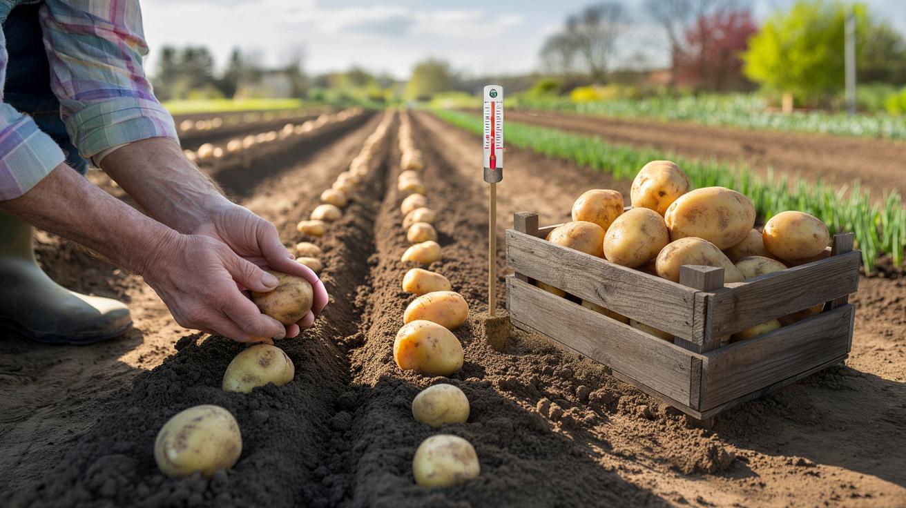 Sadzenie ziemniaków krok po kroku: kiedy ruszyć, żeby zebrać pełne skrzynki