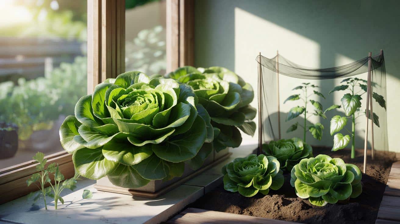 Sałata buttercrunch na parapecie i w ogródku: ile słońca naprawdę potrzebuje?