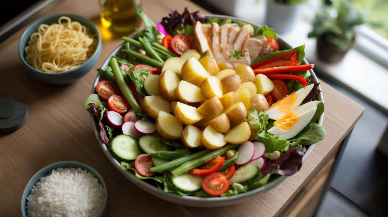 Ten jeden składnik robi z sałatki sycący lekki obiad zamiast makaronu