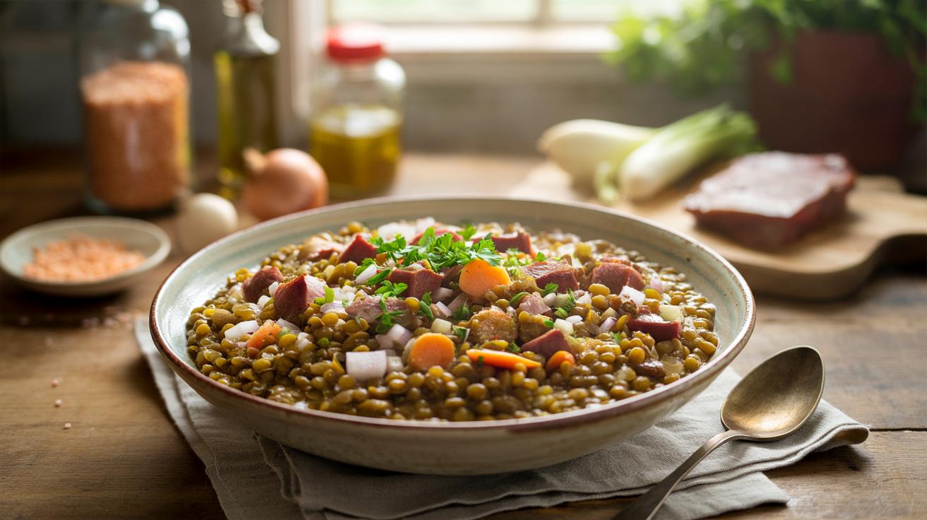 Sałatka z soczewicy, która syci jak gulasz: robię ją co miesiąc