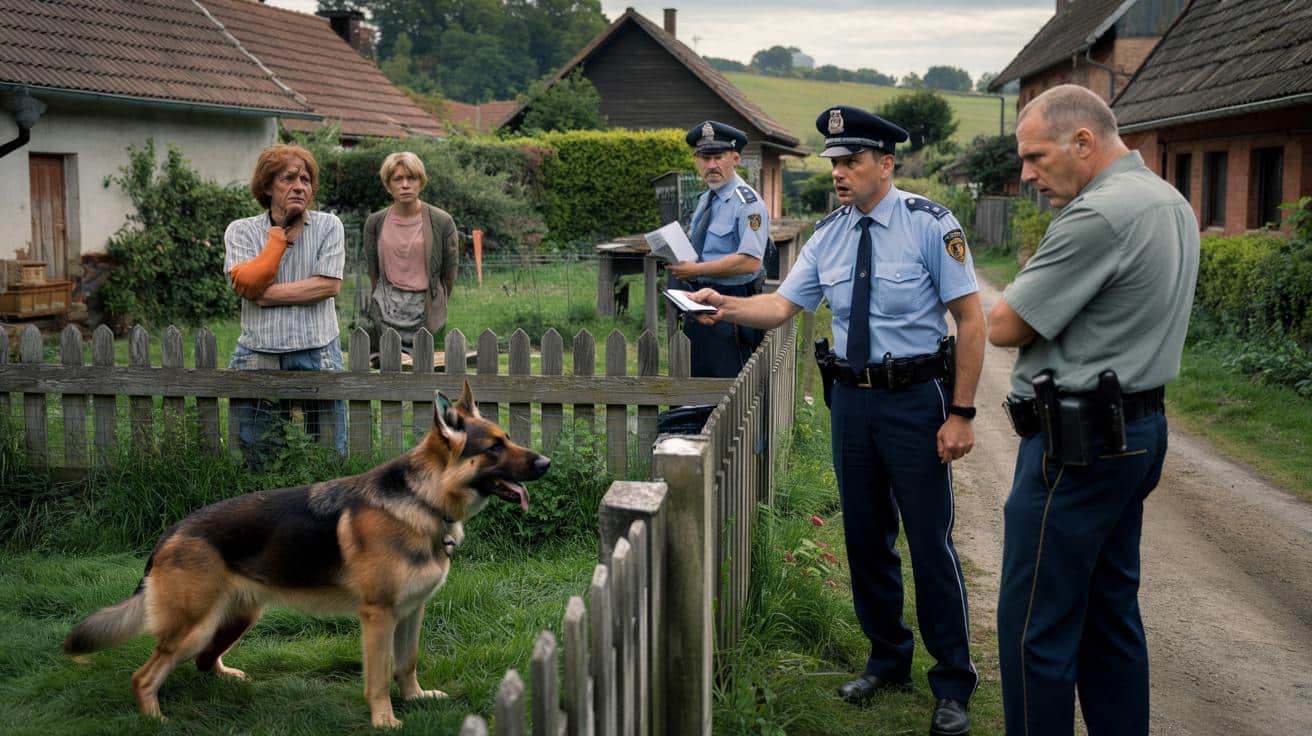 Sąsiad miał dość szczekania owczarka niemieckiego. Skończyło się wysokim mandatem