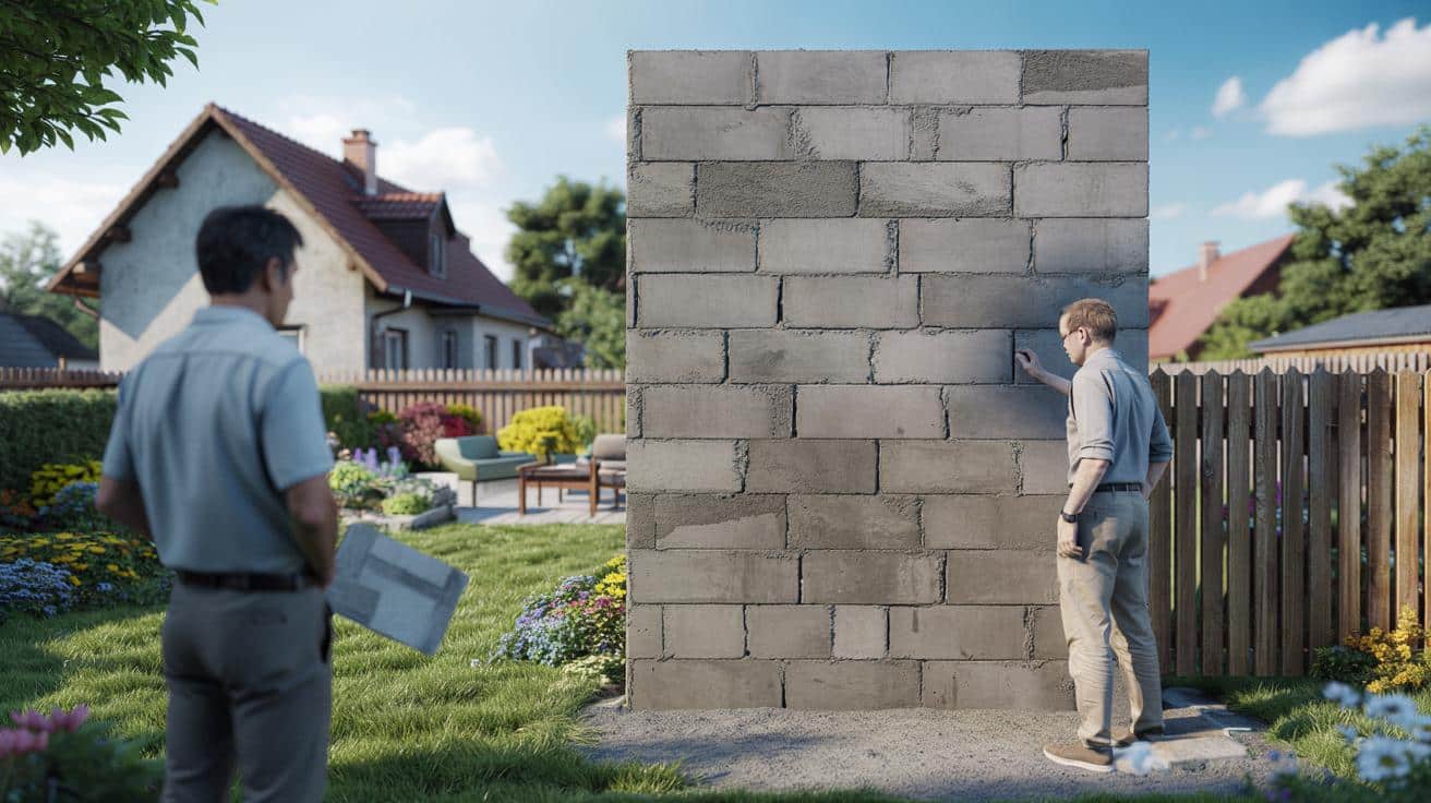 Sąsiad postawił brzydki mur przy płocie. Czy może zostawić go nieotynkowany?