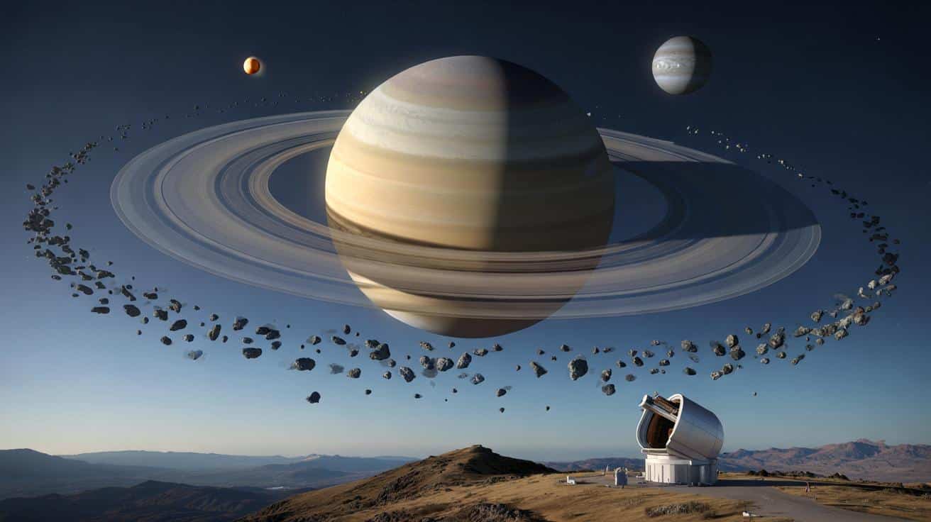 Saturn wyskakuje na prowadzenie: astronomowie doliczają się kolejnych księżyców