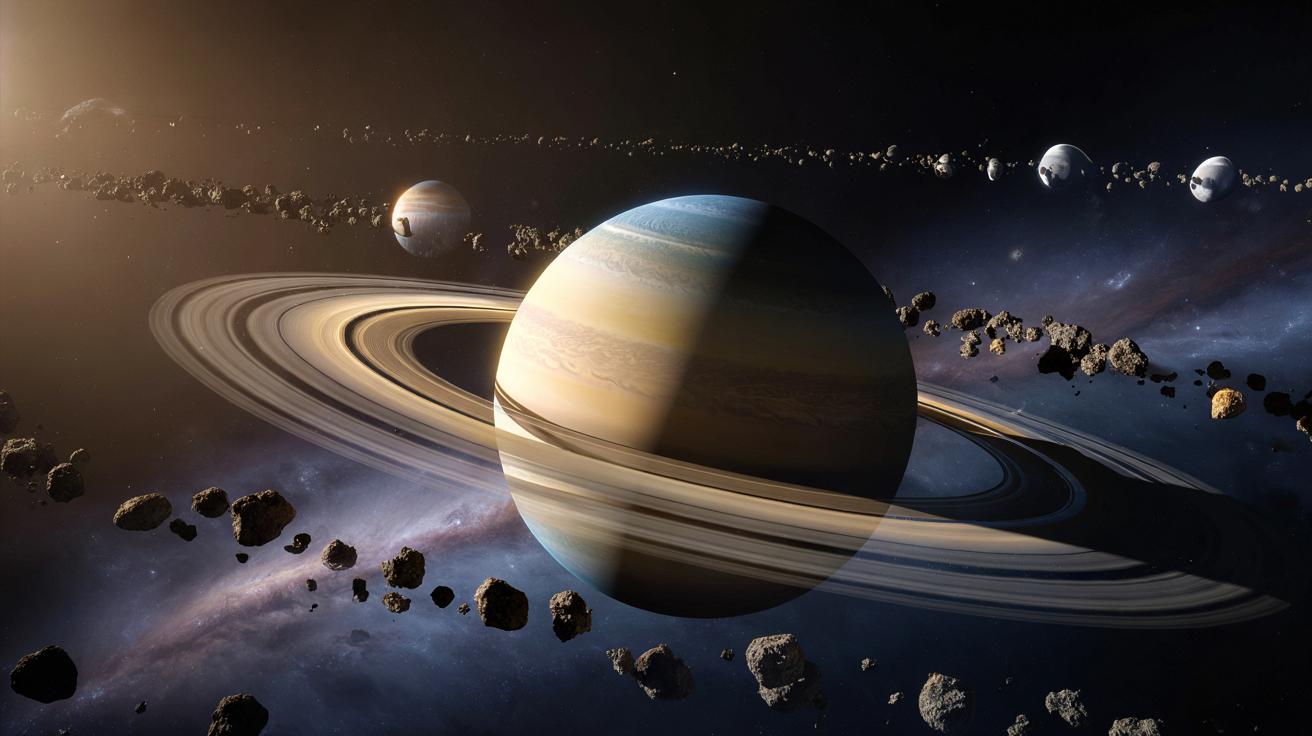 Saturn znów zaskakuje: astronomowie doliczyli się 11 nowych księżyców