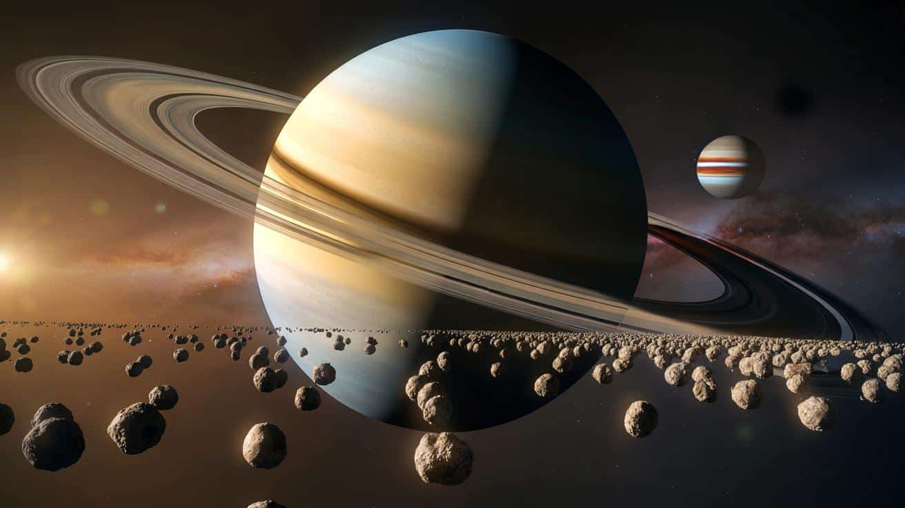 Saturn zyskuje 11 nowych księżyców. Rekordowy dystans do Jowisza