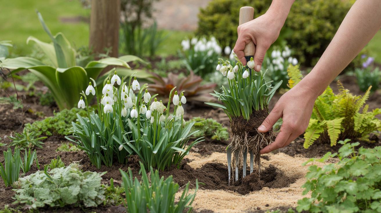 Was tun mit Schneeglöckchen, wenn die Blüte vorbei ist?