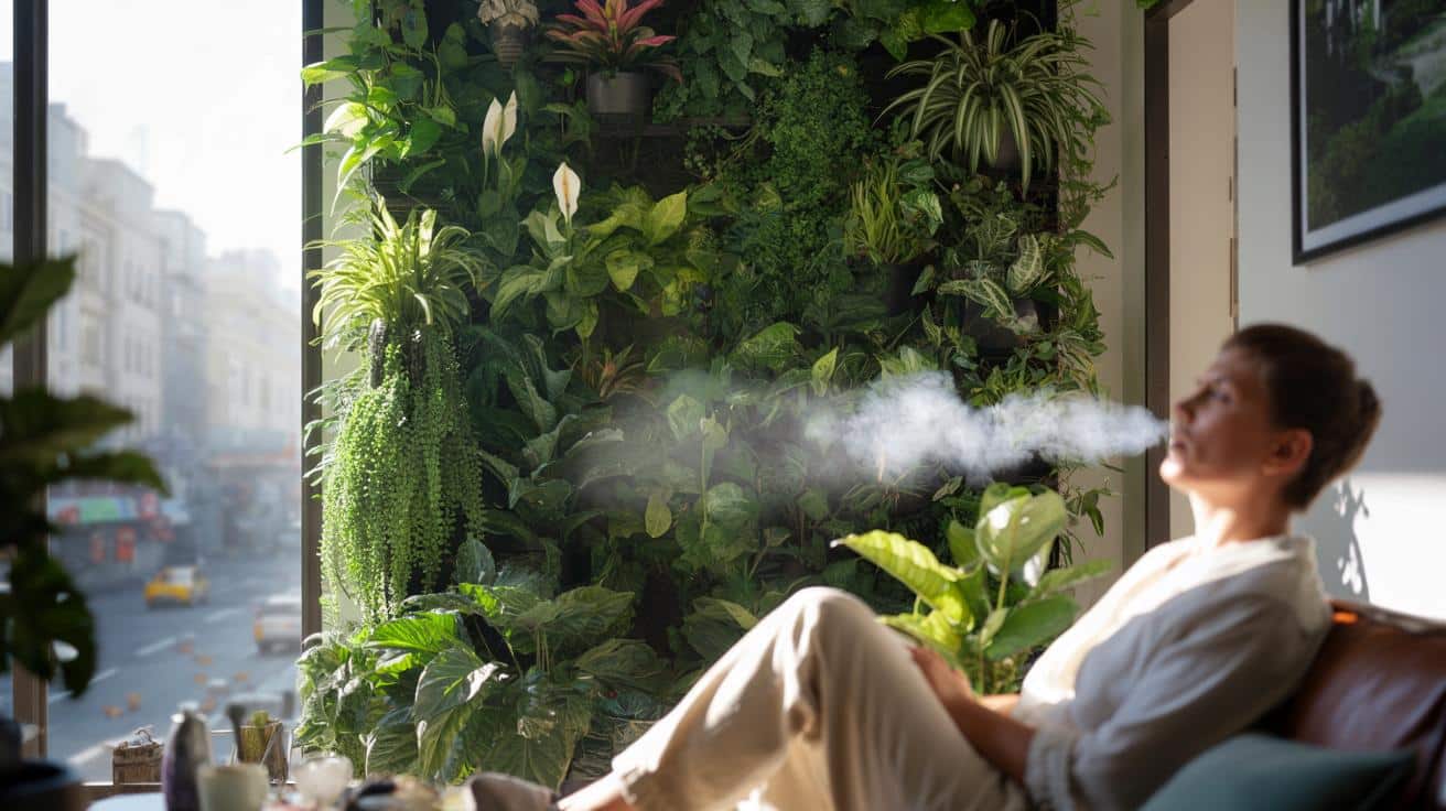 Ściana z roślin zamiast oczyszczacza? Naukowcy pokazują, jak zbić domowe toksyny o 98%