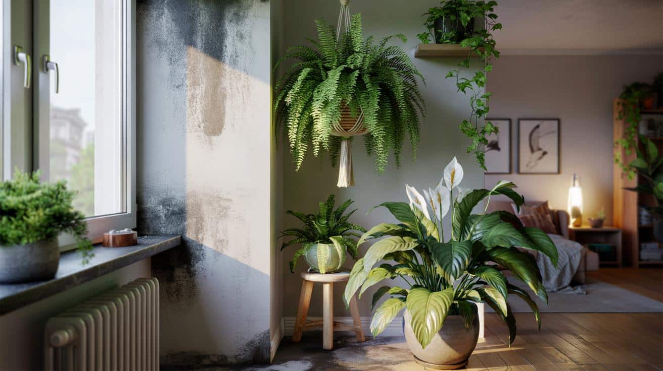 Ściany mokre od wilgoci? Te rośliny działają jak naturalny osuszacz