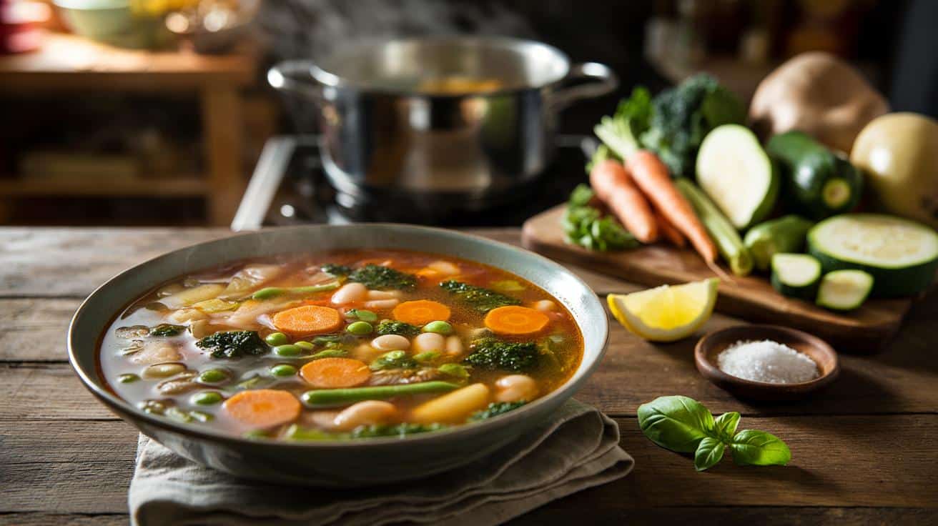 Sekret idealnej zupy minestrone, w której warzywa nie są rozgotowane ani twarde