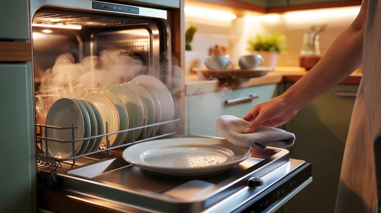 Sekret lśniącej ceramiki w kuchni – trik z parą